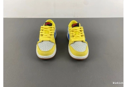 Scott x Jordan 1 x Air OG (KIDS)Travis Fragment Low 0727